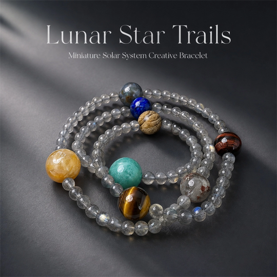 Minimalist Lunar Star Bracelet